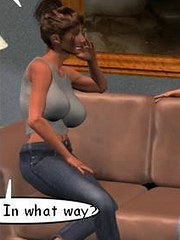 Wide eyed 3d toon teen toni gets nude photos taken by a horny   photographer.